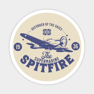 Spitfire - Defender of The Skies | WW2 Plane Magnet